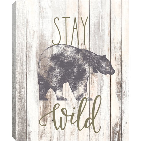 Stay Wild Canvas Wall Art
