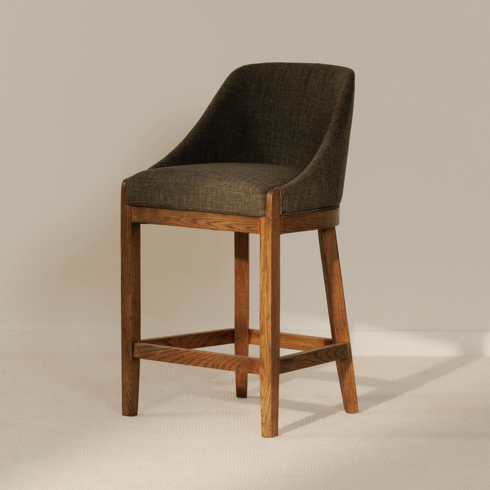 Edward Counter Stool Heather Green large image 