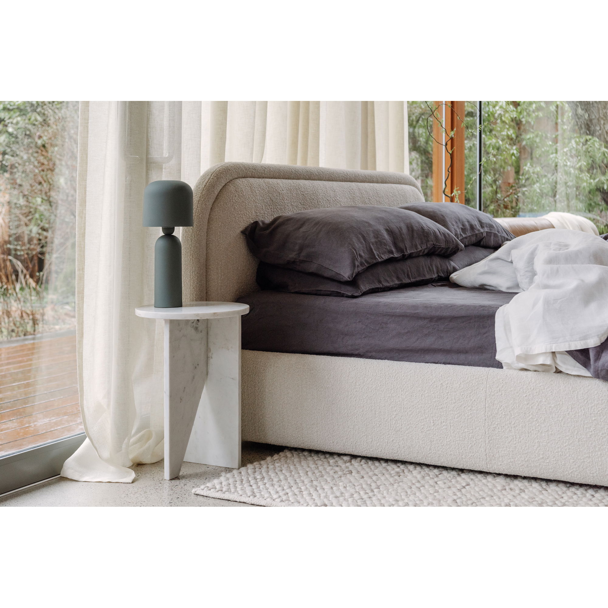 Colin King Bed Oatmeal large image 