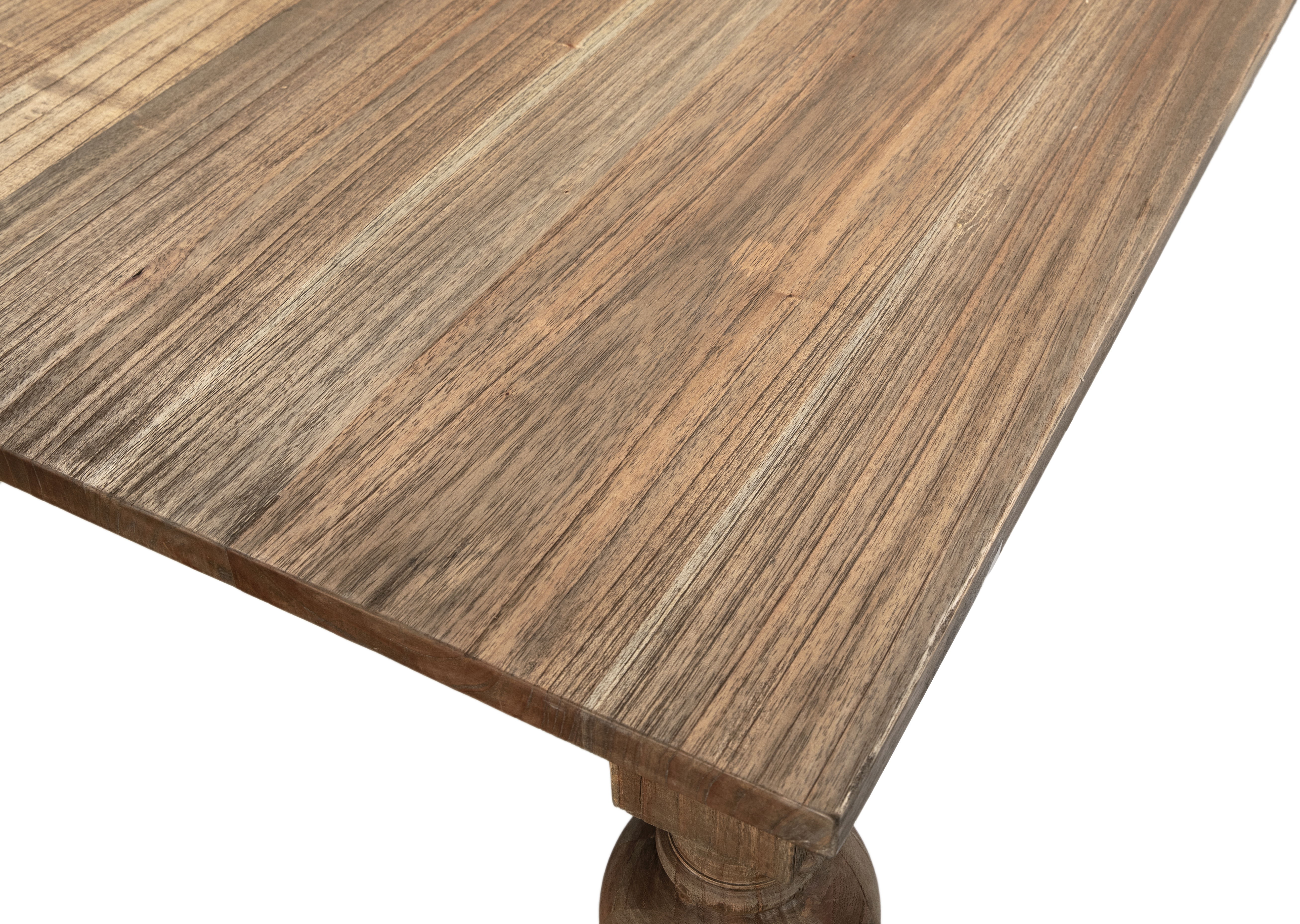 Campbell Dining Table 78', by Dovetail, 78.35" width x 30.5" height x 39.4" depth View 3