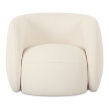 Online Designer Patio Rae Outdoor Accent Chair Cream