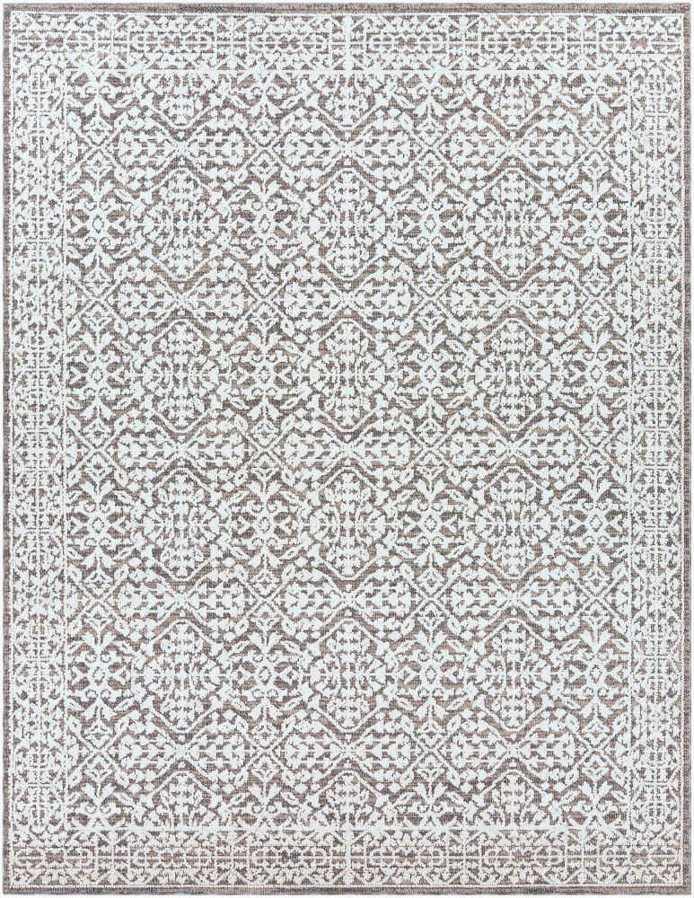 Ariana Machine Woven Rug, by Surya, 1'3.75" length x 1'3.75" width