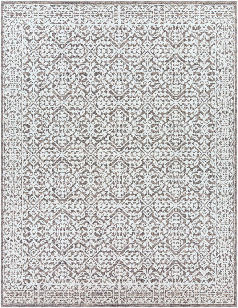 Ariana Machine Woven Rug, by Surya, 1'3.75" length x 1'3.75" width
