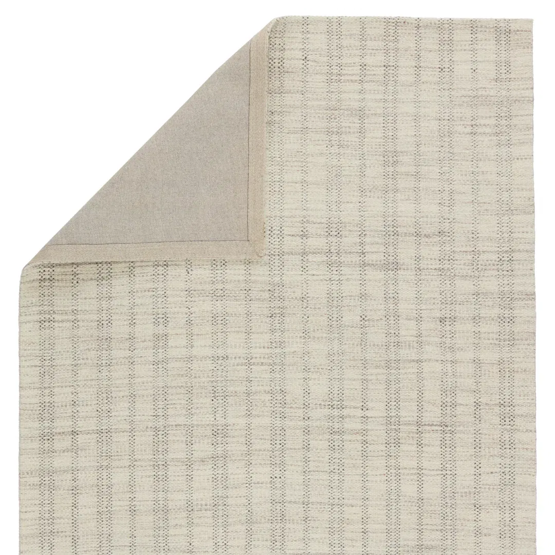 Marietta Handmade Striped Cream/ Black Area Rug (8'X10') large image 