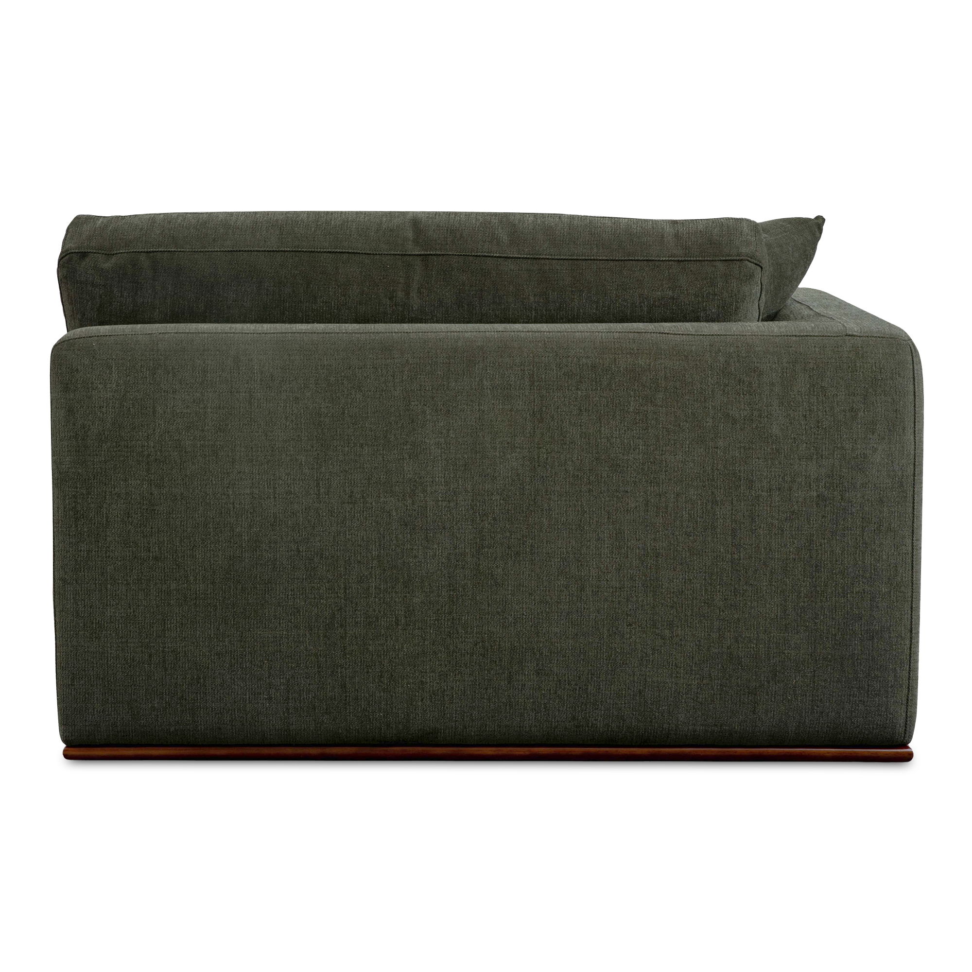 Rue Left Arm Facing Chair Deep Green large image 