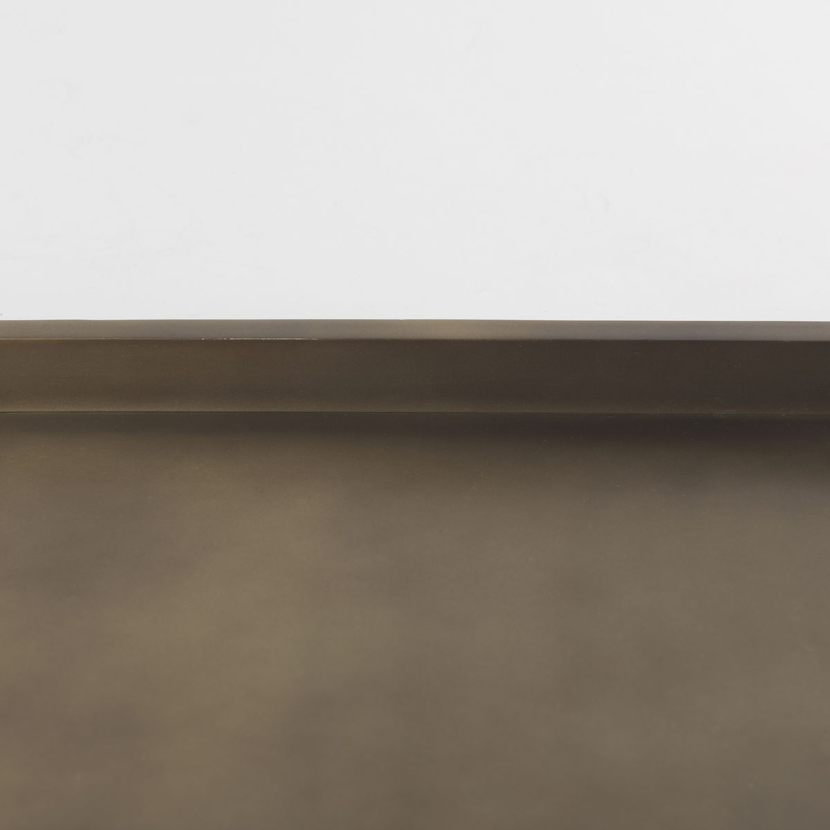 Shay Aluminium Tray - Medium, Decorative Tray by Mercana, 17" length x 12" width x 3" height View 12