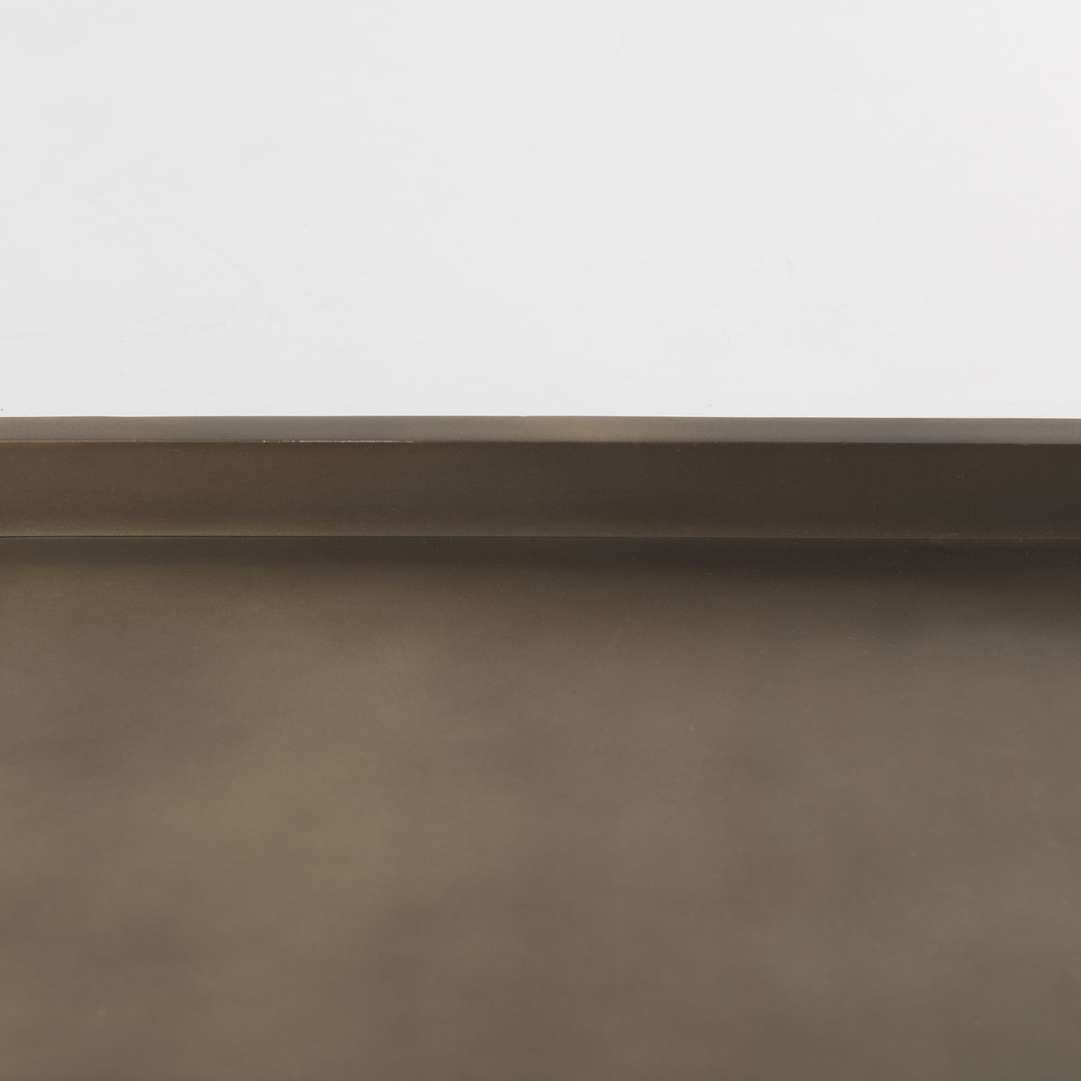 Shay Aluminium Tray - Medium, Decorative Tray by Mercana, 17" length x 12" width x 3" height View 12