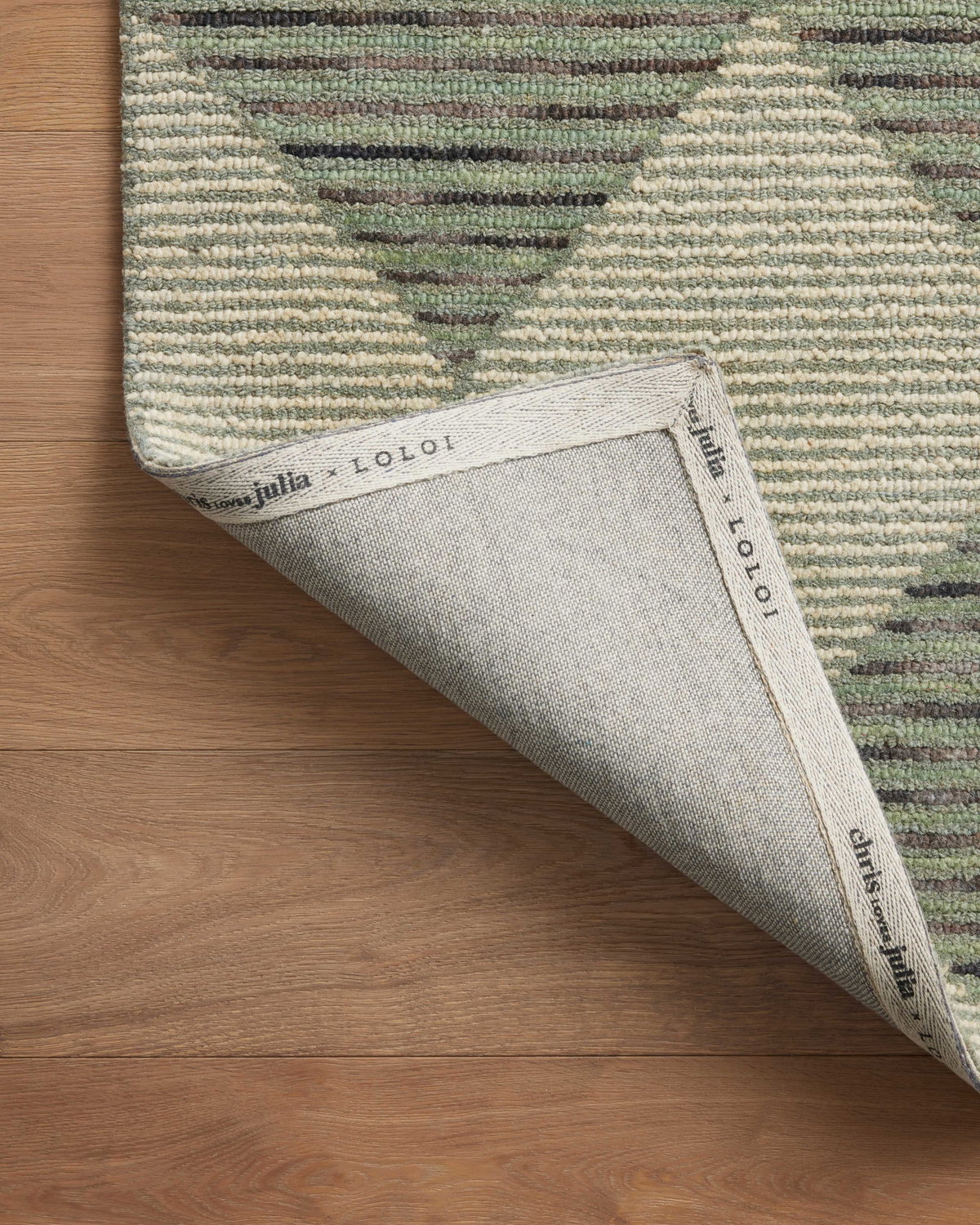 Chris Loves Julia x Loloi Francis Rug, 1'6" length x 1'6" width View 9