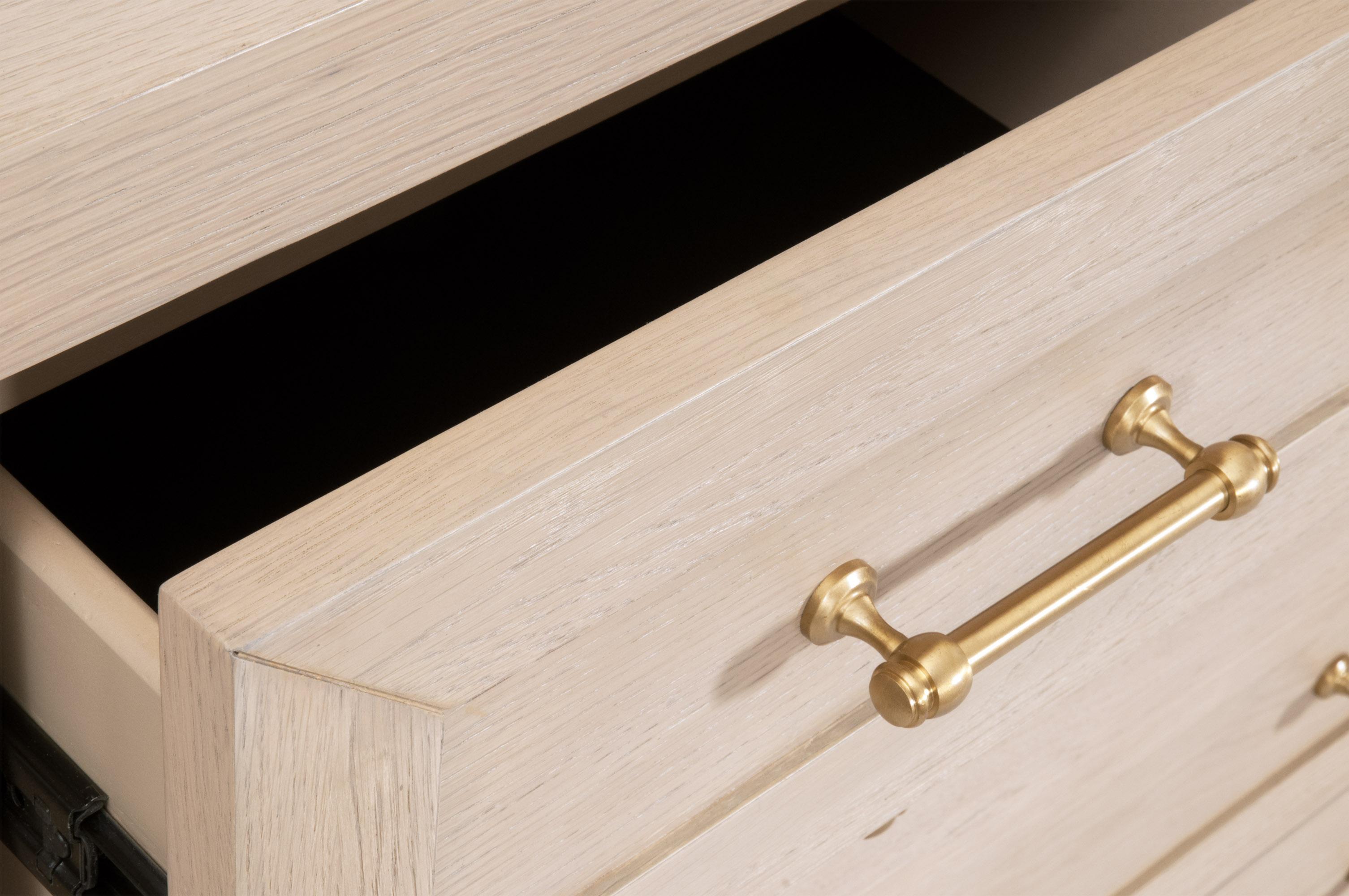 Stella 5-Drawer High Chest, Dresser by Essentials for Living, 39.5" width x 40.25" height x 21.5" depth View 6