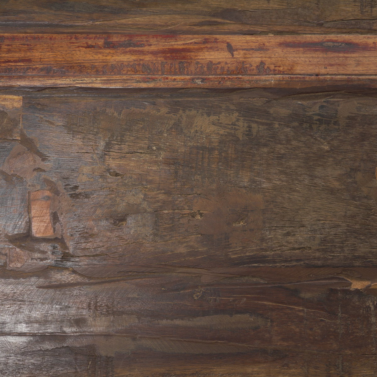 Estelle Rustic Brown Reclaimed Wood Bench, Benche by Mercana, 55" length x 16" width x 18" height View 4