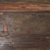 Estelle Rustic Brown Reclaimed Wood Bench, Benche by Mercana, 55" length x 16" width x 18" height thumbnail 3