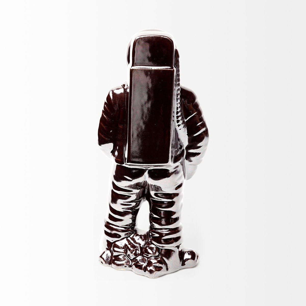 Aldrin 4L x 4W Bronze Electroplated Astronaut, Decorative Object by Mercana, 3.94" length x 3.54" width x 10.04" height View 5