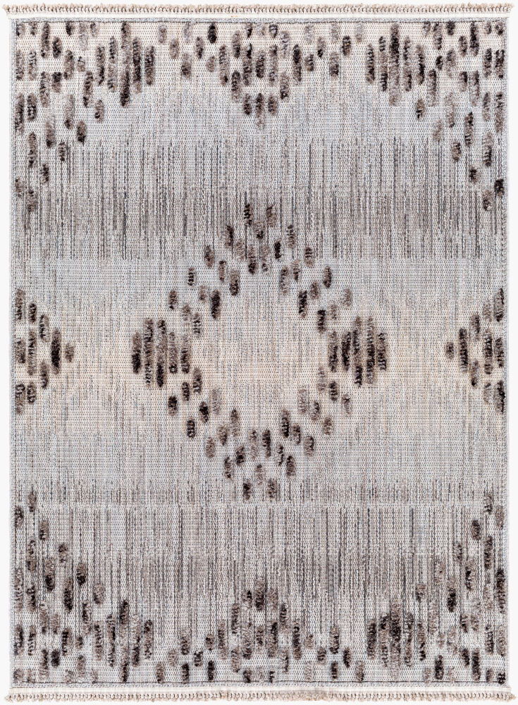 Zaragoza Machine Woven Rug, by Surya, 1'3.75" length x 1'3.75" width
