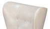 Lombard Wing Chair,Crystal White Leather thumbnail 24