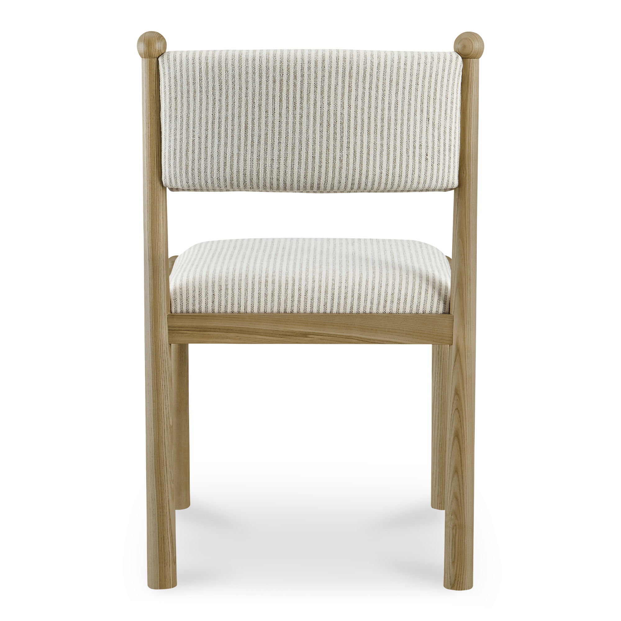 Villetta Dining Chair Stripe - Set Of Two, by Moe's Home, 19.5" width x 33.5" height x 23" depth View 4