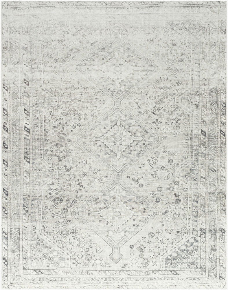 Amelie Machine Woven Rug, by Surya, 1'3.75" length x 1'3.75" width