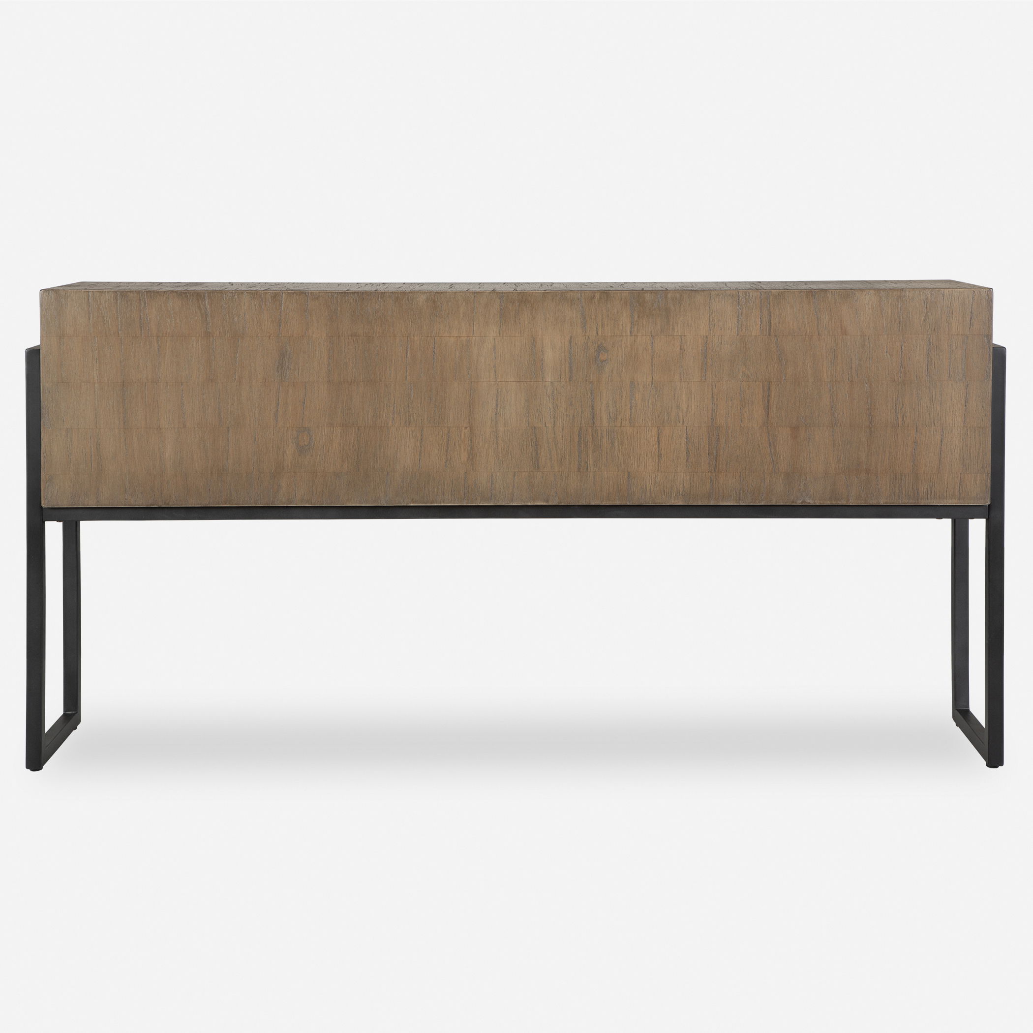 Nevis Contemporary Console Table, Furniture by Uttermost, 60" width x 31" height x 12" depth View 1
