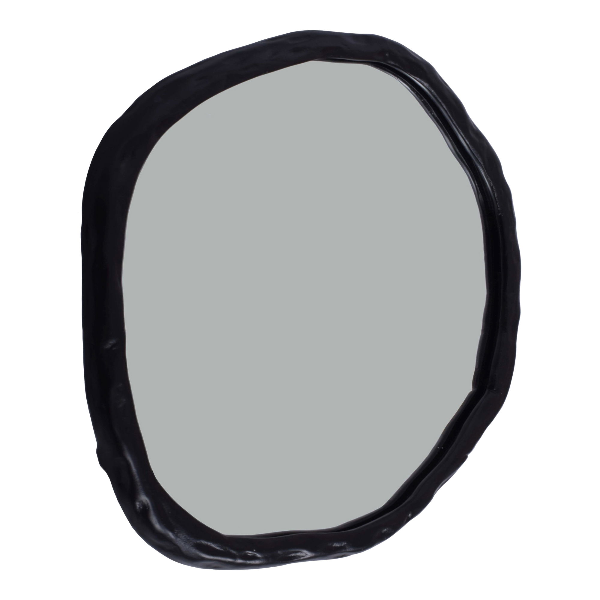 Foundry Small Mirror Black, by Moe's Home, 24" width x 24" height x 1.5" depth View 2
