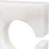 Clarin White & Gray Bookends Set/2 thumbnail 3