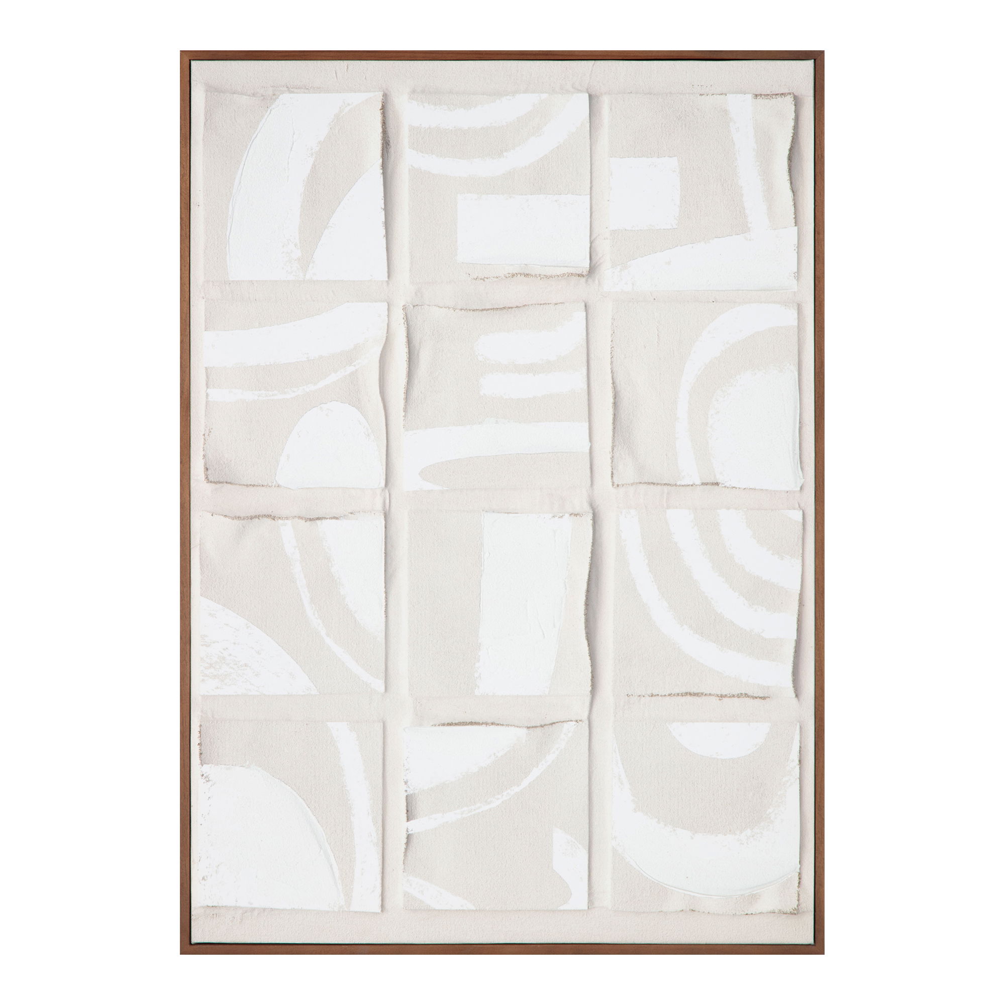 Unfold 2 Framed Print, Painting by Moe's Home, 19.5" width x 27.5" height x 2" depth View 1