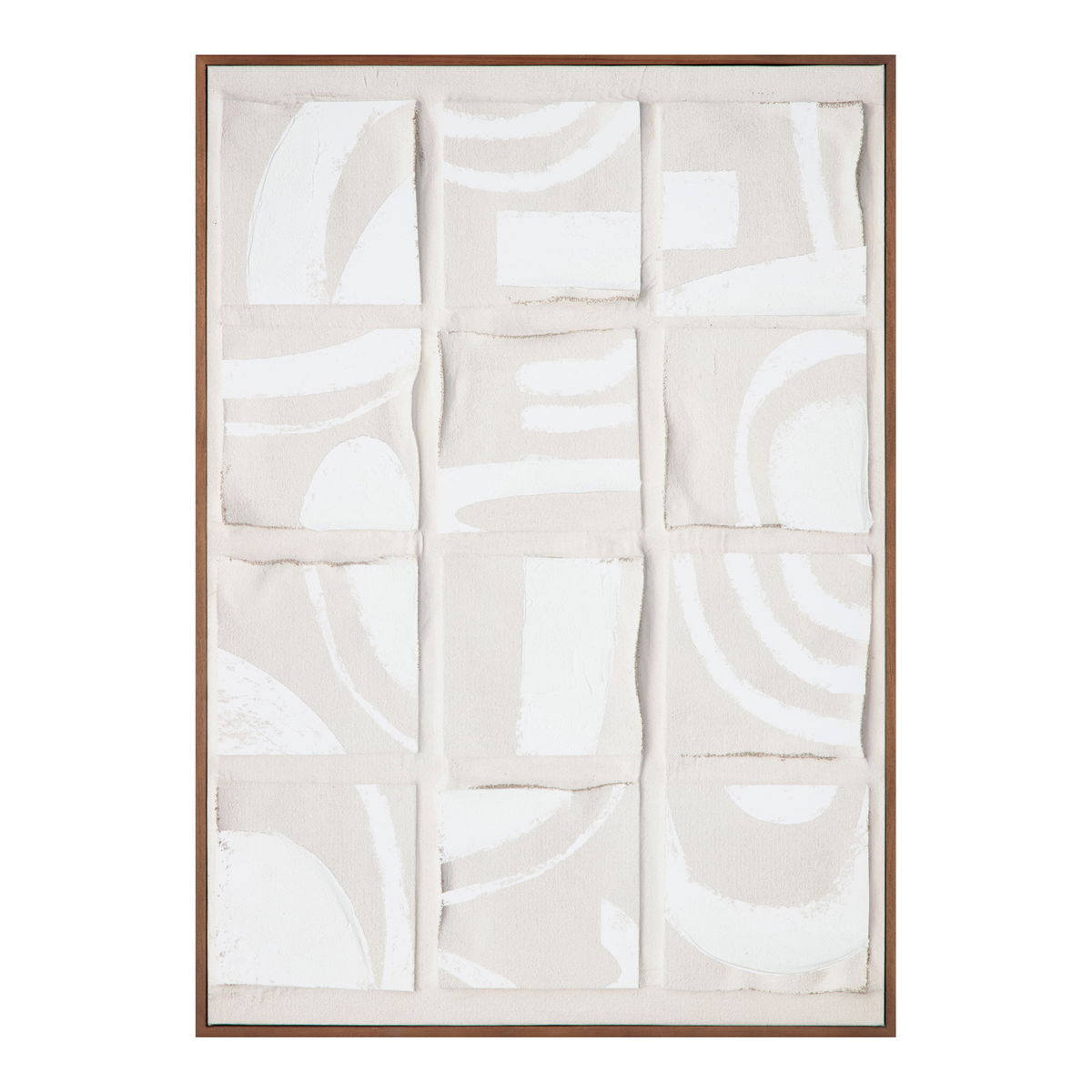 Unfold 2 Framed Print, Painting by Moe's Home, 19.5" width x 27.5" height x 2" depth View 1