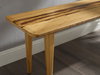 Azara Bench, Caramelized, Benche by Greenington, 55" length x 14" width x 17.5" height thumbnail 5