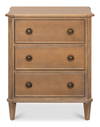 Poppin's 3 Drawer Chest, by Sarreid, 1'4" length x 1" width x 1" height thumbnail 2