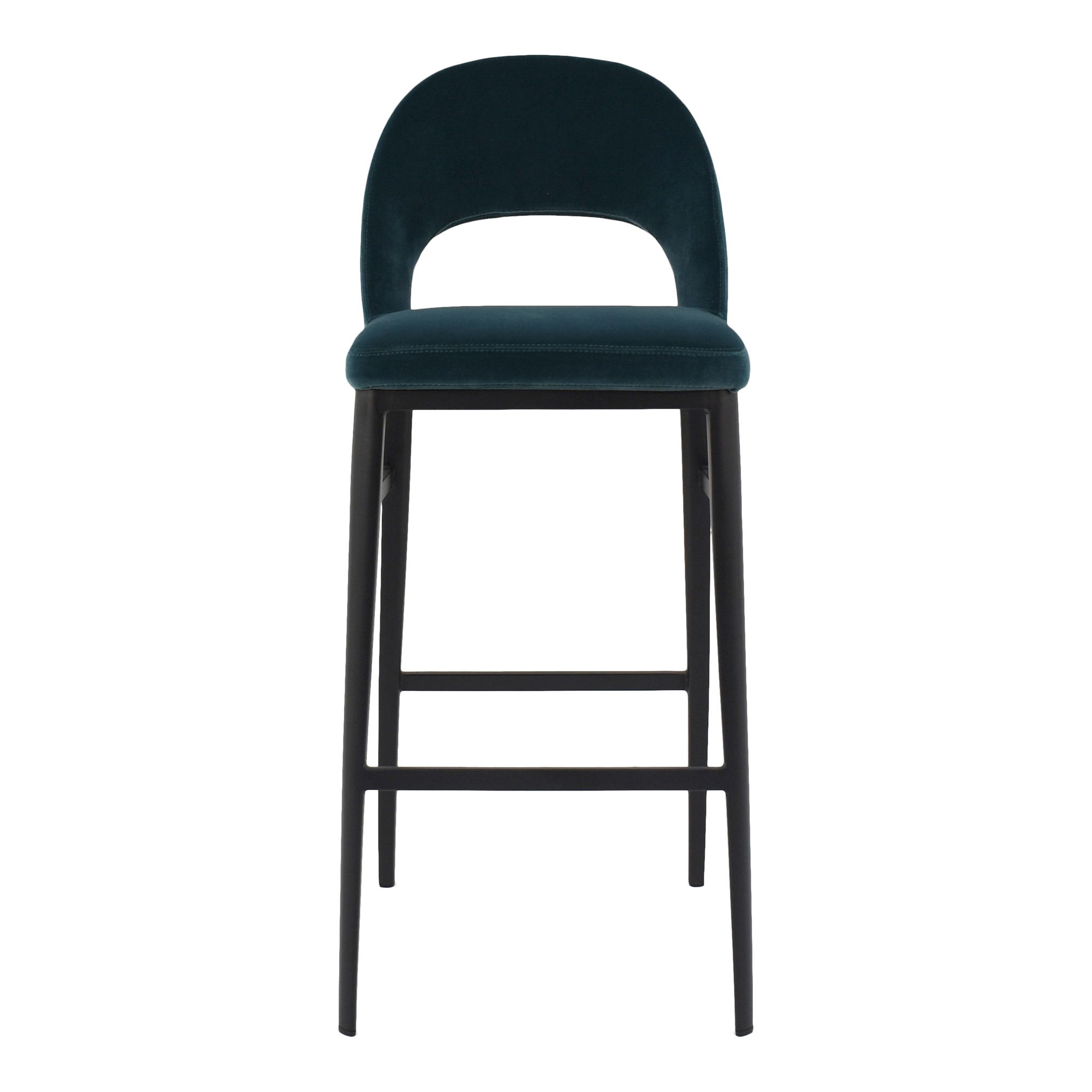 Roger Bar Stool Teal, Counter & Bar Stool by Moe's Home, 16.5" width x 42" height x 20" depth View 1