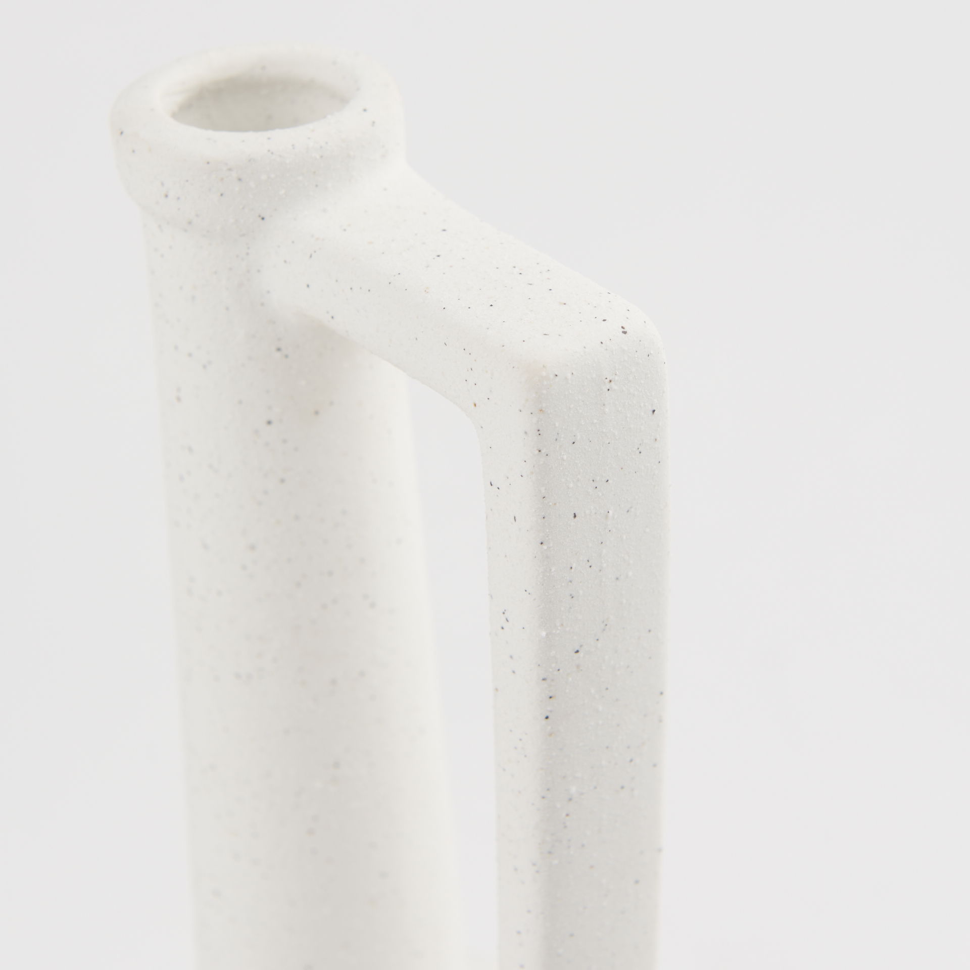 Burton 14.2H Medium White Ceramic Jug Vase large image 