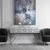 Elevation Abstract Art, Painting by Uttermost, 41.87" width x 54.75" height x 2.25" depth thumbnail 7