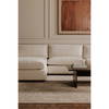 Rue Nook Modular Sectional Off White, Sectional Sofa by Moe's Home, 95.2" width x 23.6" height x 81.8" depth thumbnail 7