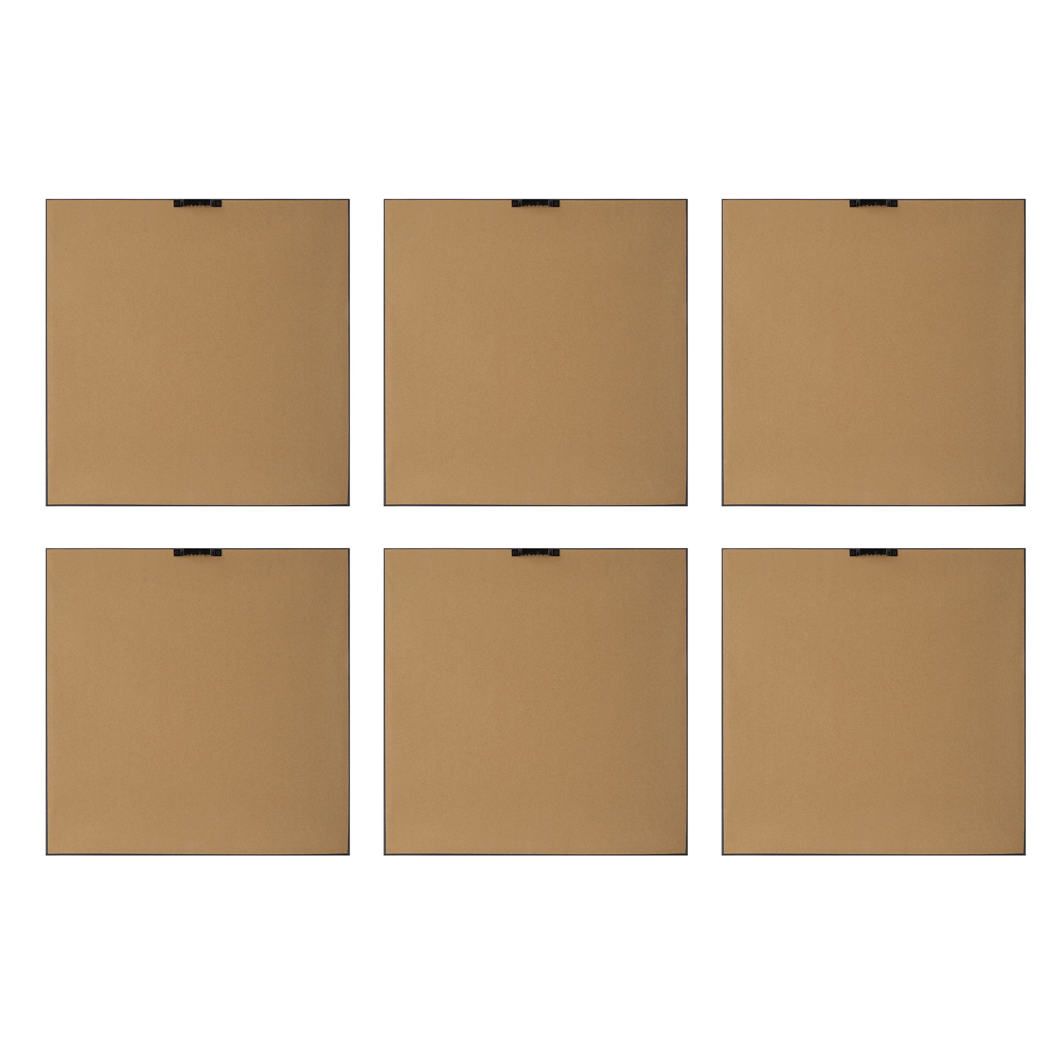 Fresh Start Red Abstract Prints Set/6, Painting by Uttermost, 17" width x 17" height x 1.25" depth View 9