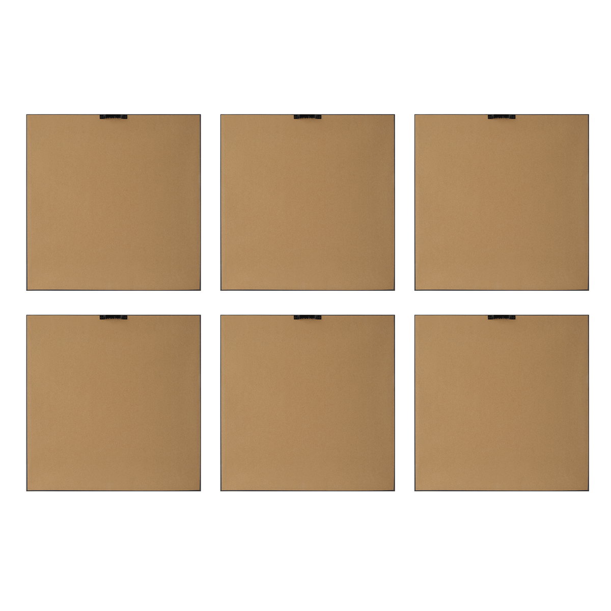 Fresh Start Red Abstract Prints Set/6, by Uttermost, 17" width x 17" height x 1.25" depth View 9