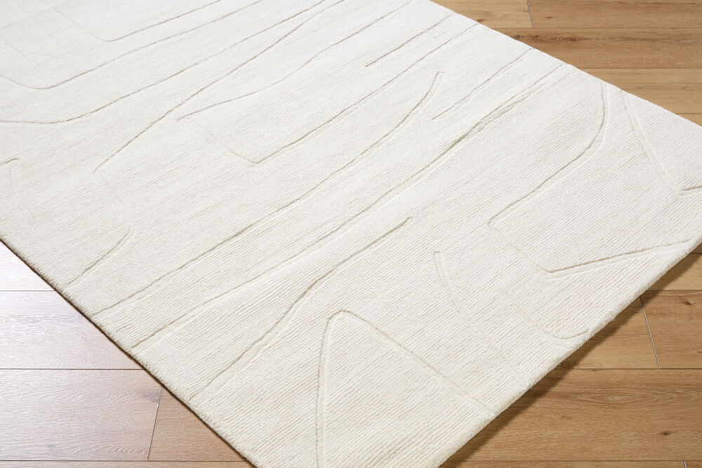 Mystique Handmade Rug, by Surya, 1'6" length x 1'6" width