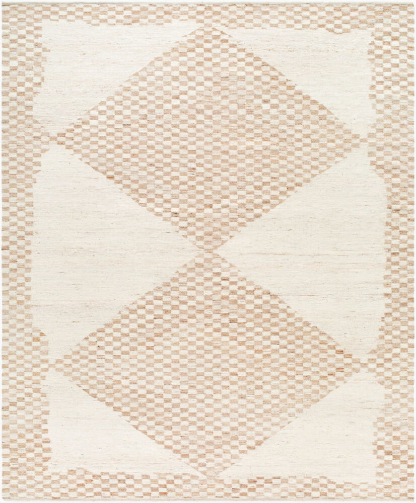 Stockholm Handmade Rug, by Surya, 1'6" length x 1'6" width