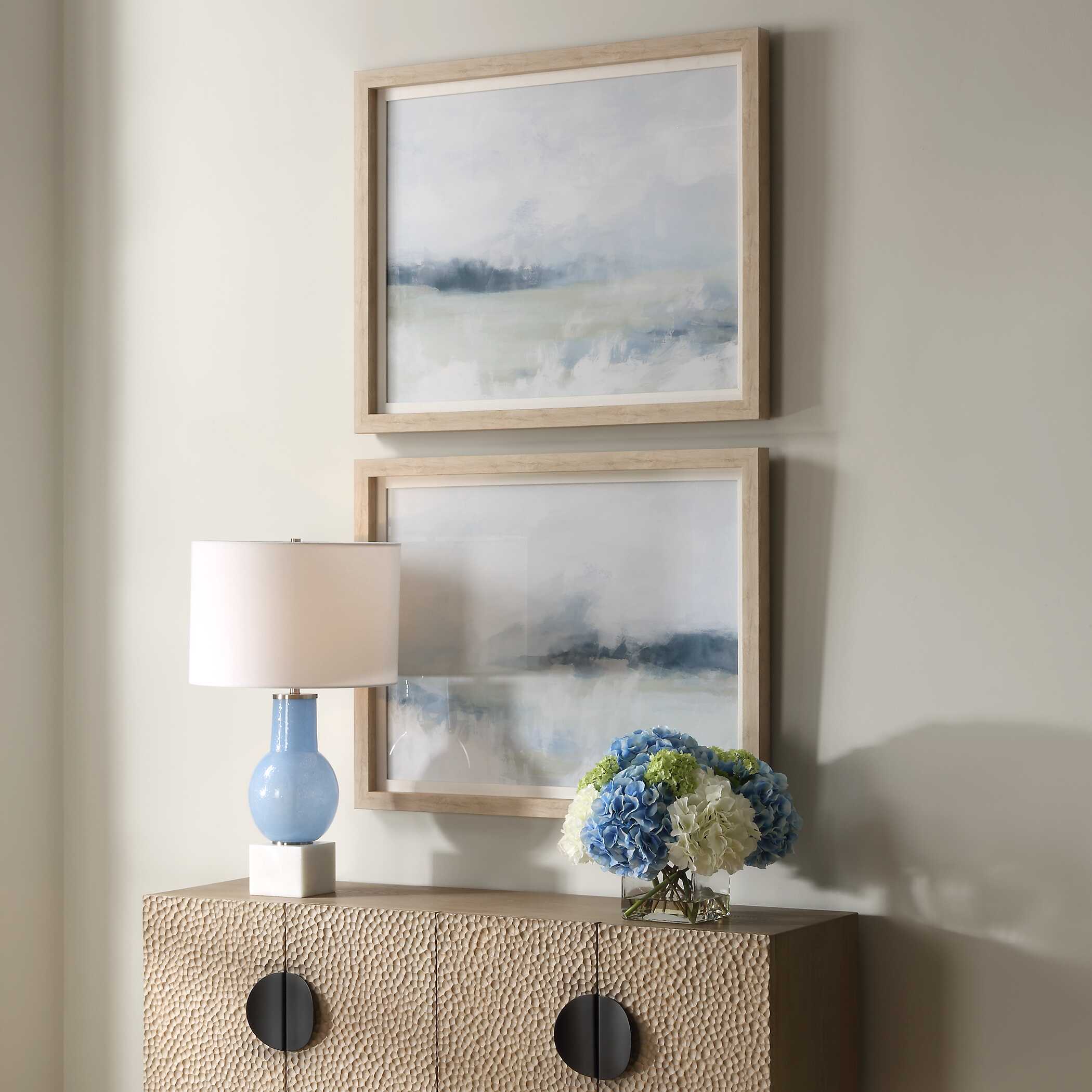 Breezy Vista Framed Prints Set/2, Painting by Uttermost, 36.25" width x 28.25" height x 2" depth View 4