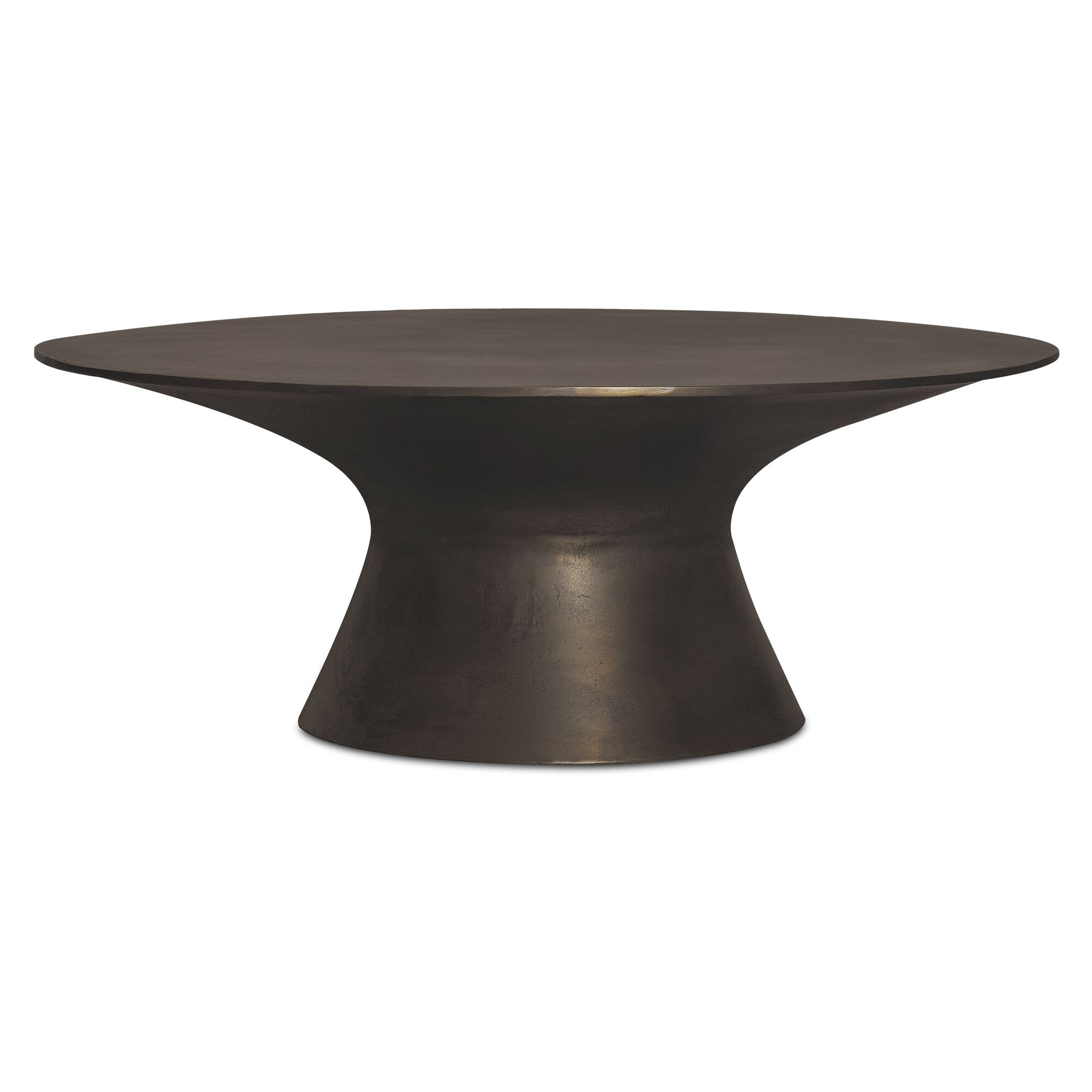 Bardo Outdoor Coffee Table Deep Bronze, Outdoor Table by Moe's Home, 3'4" width x 1'3.5" height x 3'4" depth View 3