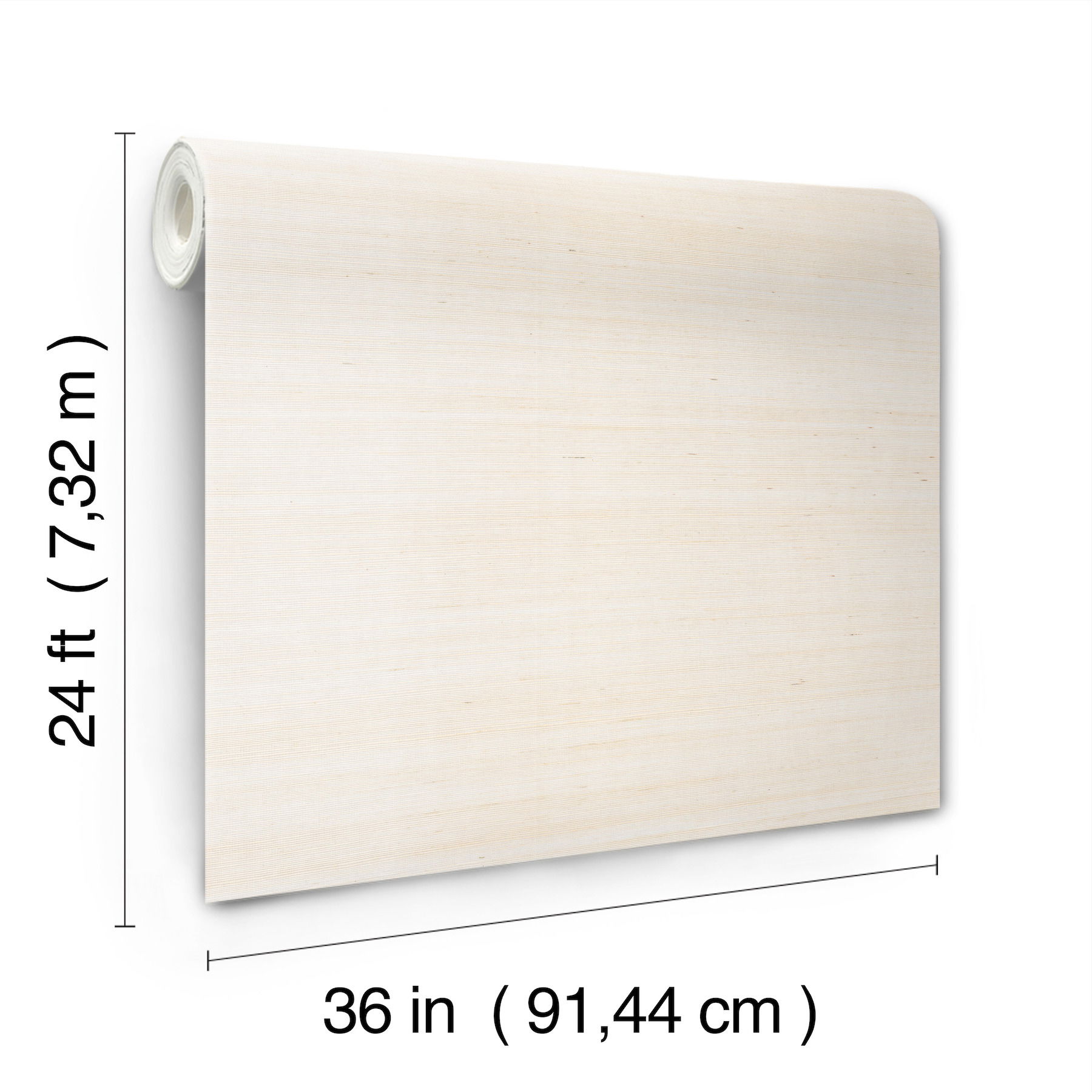 Maguey Sisal Cream Wallpaper large image 