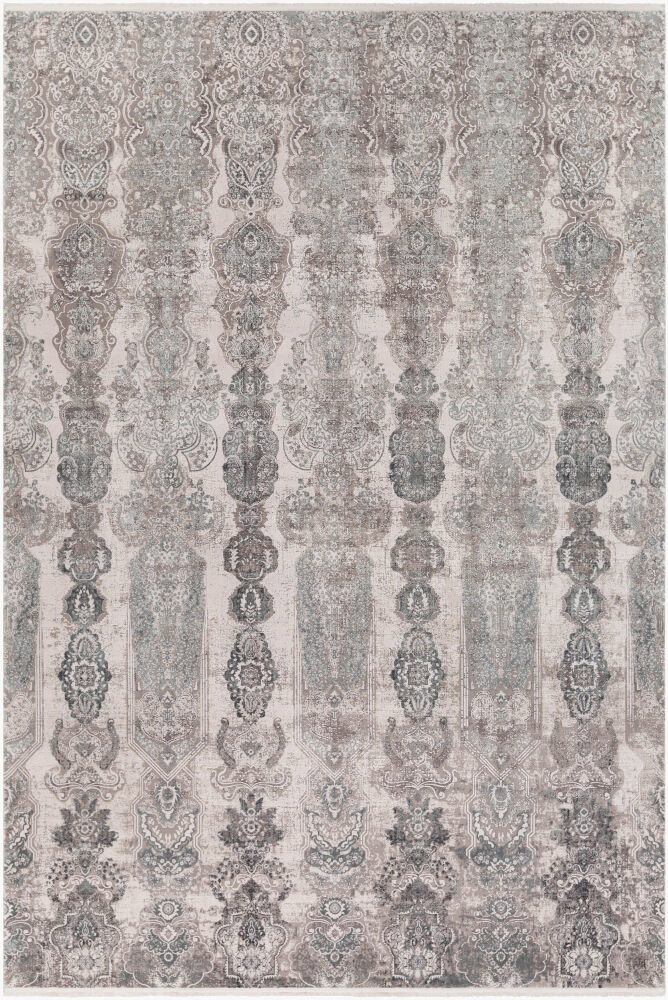 Solar Machine Woven Rug, by Surya, 1'3.75" length x 1'3.75" width