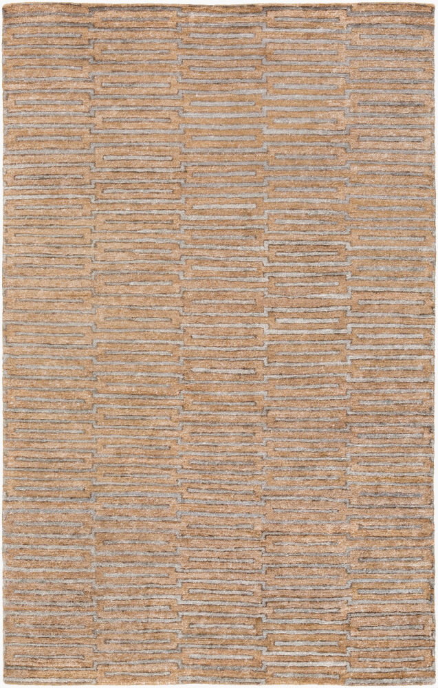 Platinum Handmade Rug, by Surya, 1'6" length x 1'6" width