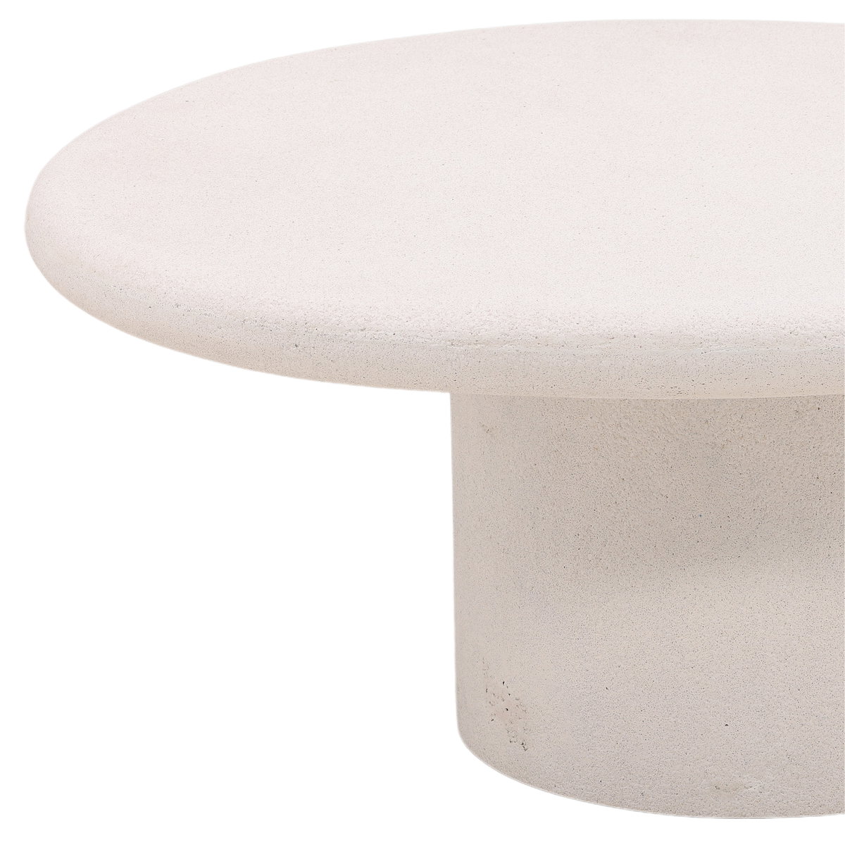 Raul Coffee Table White, by Dovetail, 35" width x 15" height x 32" depth View 5