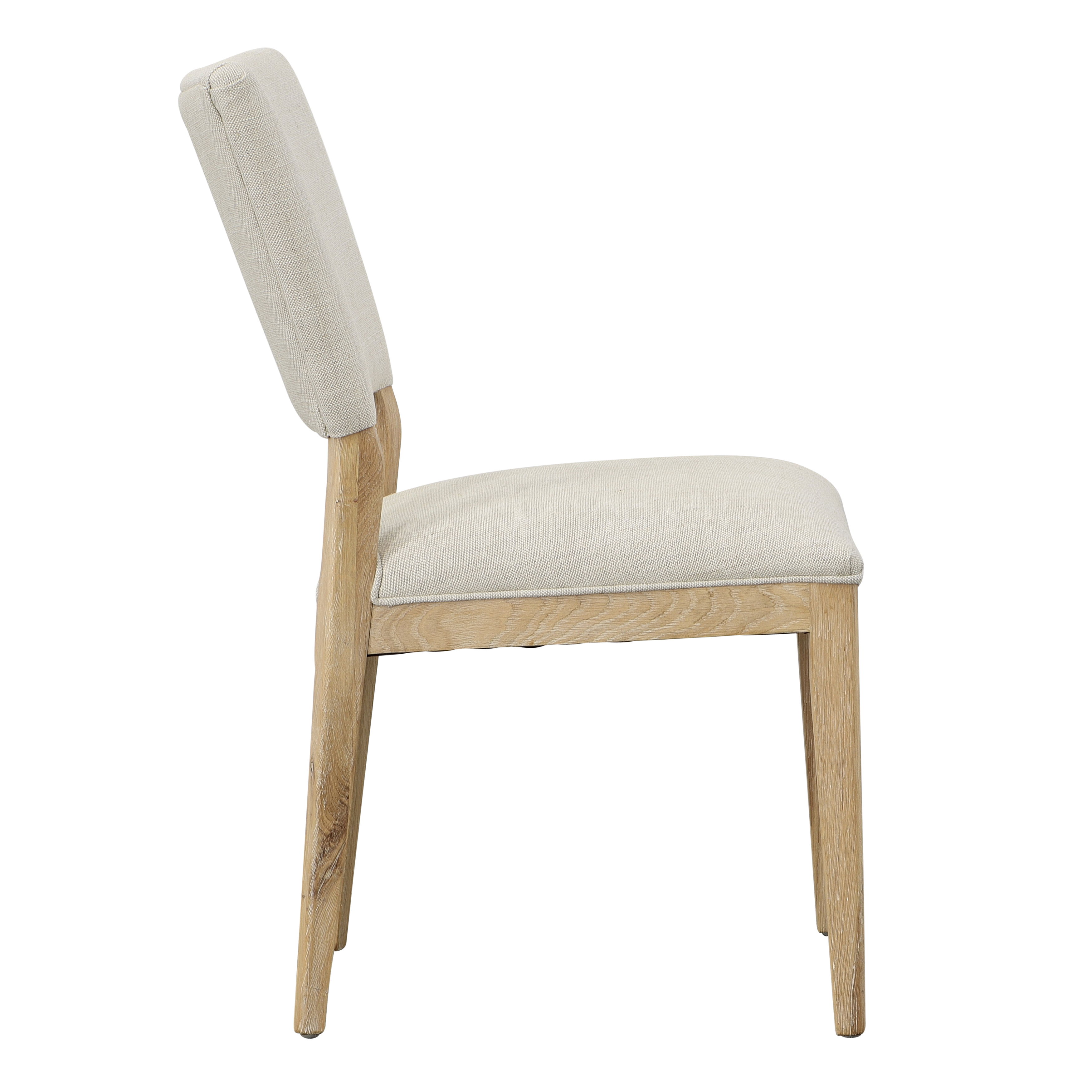 Lucile Dining Chair, by Dovetail, 20" width x 35" height x 25.25" depth View 3