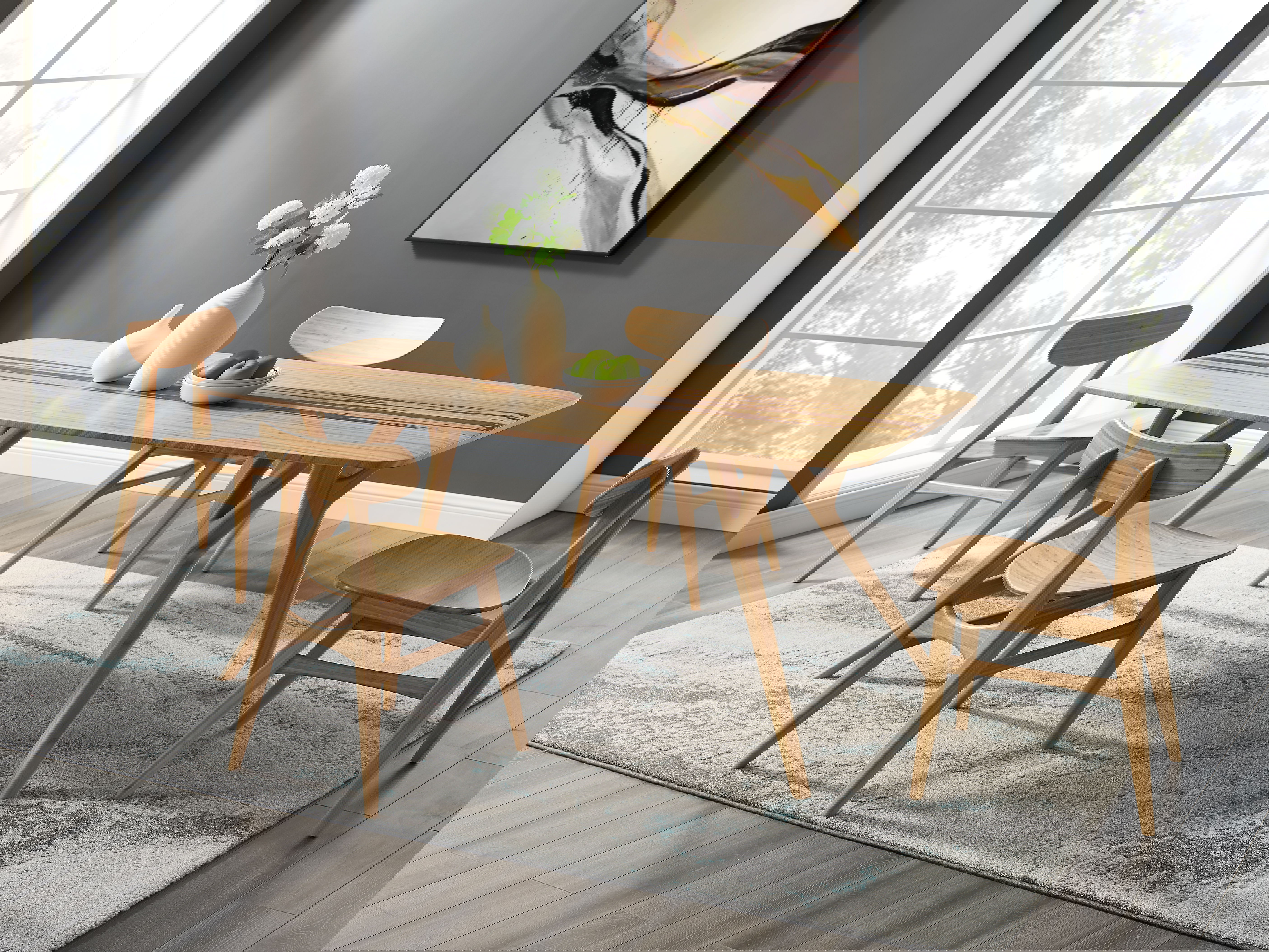 Cassia Dining Chair, Caramelized, (Set of 2), Counter & Bar Stool by Greenington, 22.5" length x 19.5" width x 31" height View 7