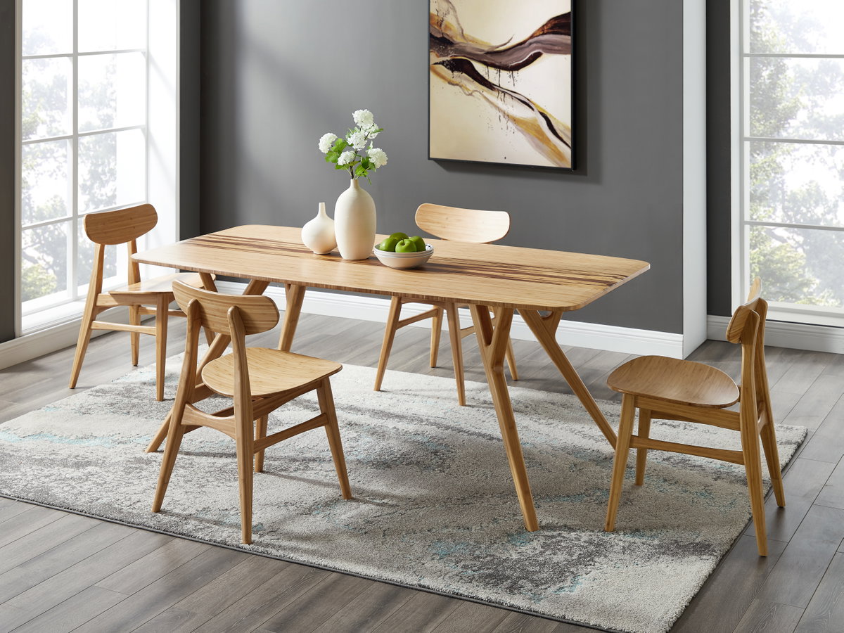 Cassia Dining Chair, Caramelized, (Set of 2), by Greenington, 22.5" length x 19.5" width x 31" height View 7