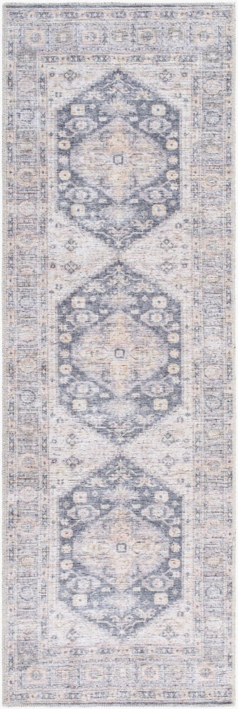 Lorelai Machine Woven Rug, by Surya, 7'10.49" length x 2'7.5" width