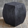 Grove Black Wooden Accent Stool, Low Stool by Uttermost, 14.6" width x 17" height x 14.6" depth thumbnail 7