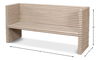 Stacked Bench, Stone Grey thumbnail 31