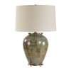 Olisa Brown Green Table Lamp, by Uttermost, 17" width x 25" height x 17" depth thumbnail 4