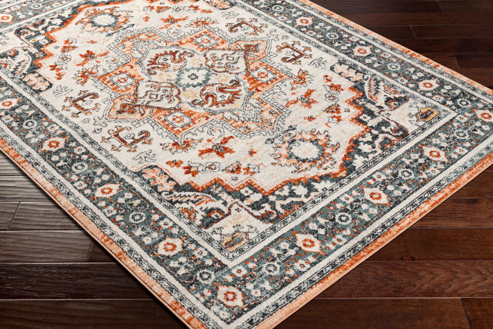 Tevazu Machine Woven Rug, by Surya, 6'11.86" length x 5'2.99" width