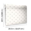 Magnolia Home Dots on Dots Cream & Grey Peel & Stick Wallpaper thumbnail 12